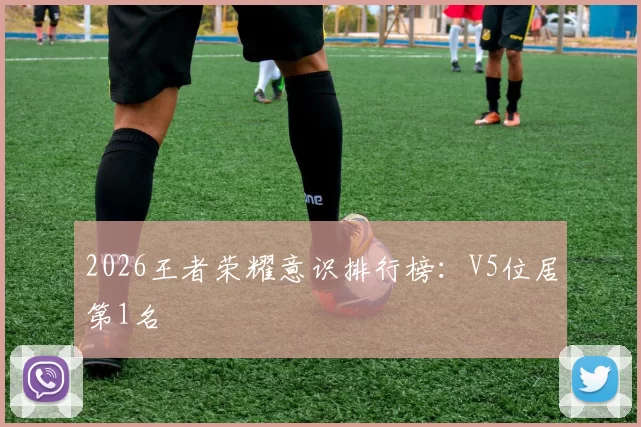 2026王者荣耀意识排行榜：V5位居第1名